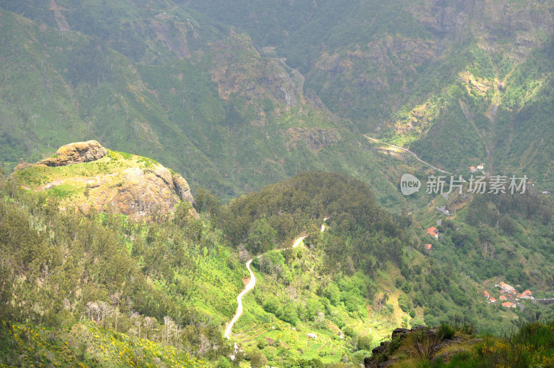 到处都是山峦――马德拉山