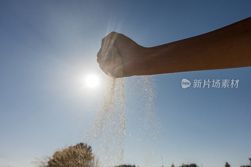 夏天砂流