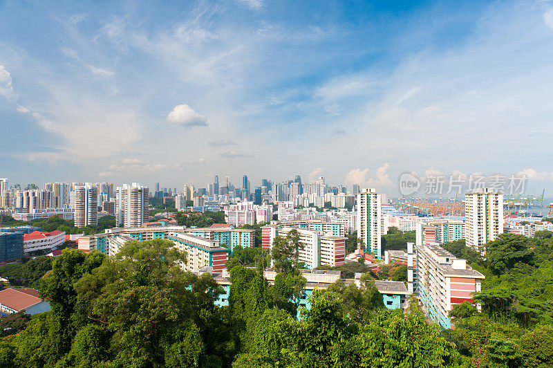 新加坡的城市风景