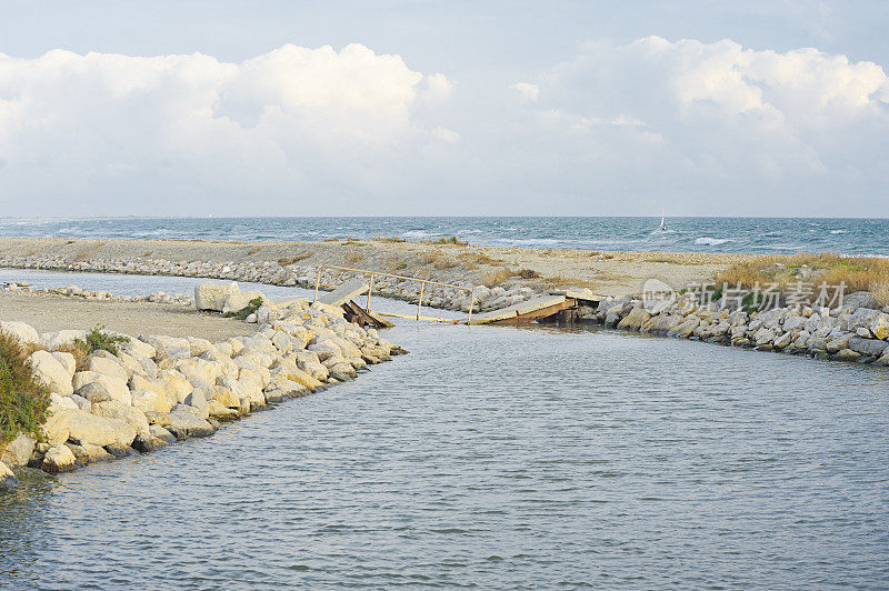 断桥海景Camargue，法国