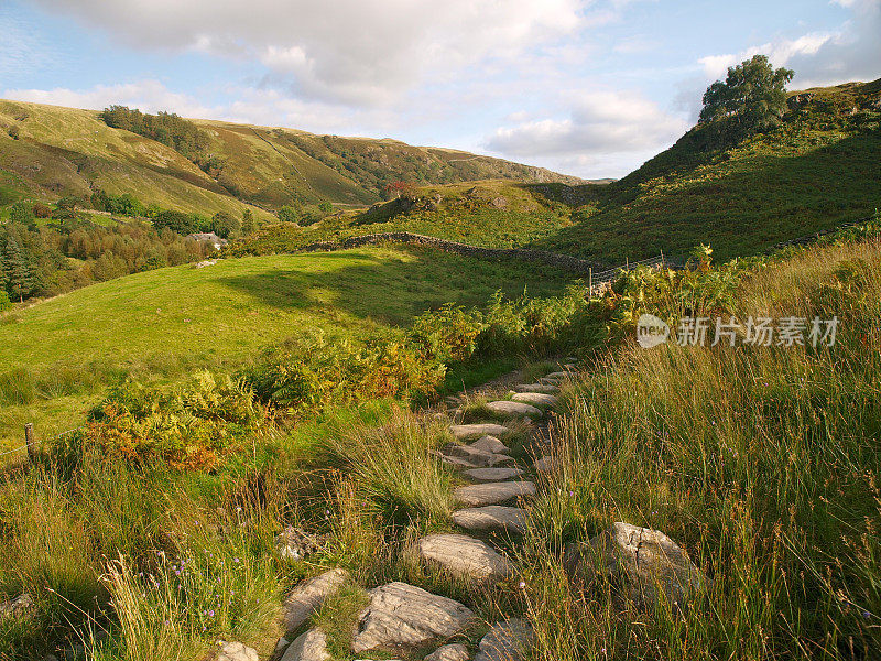 沃登拉特湖区，英国