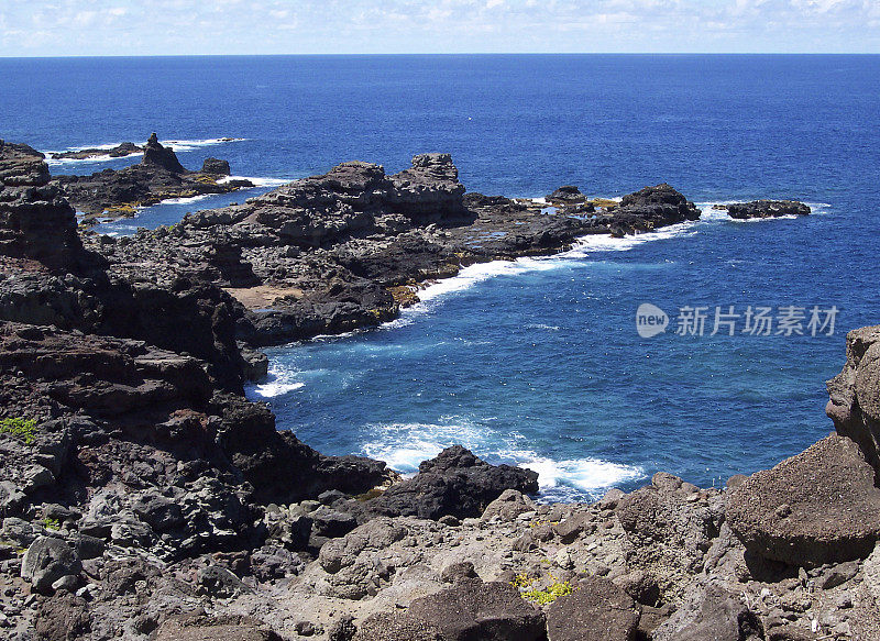 毛伊岛的火山半岛