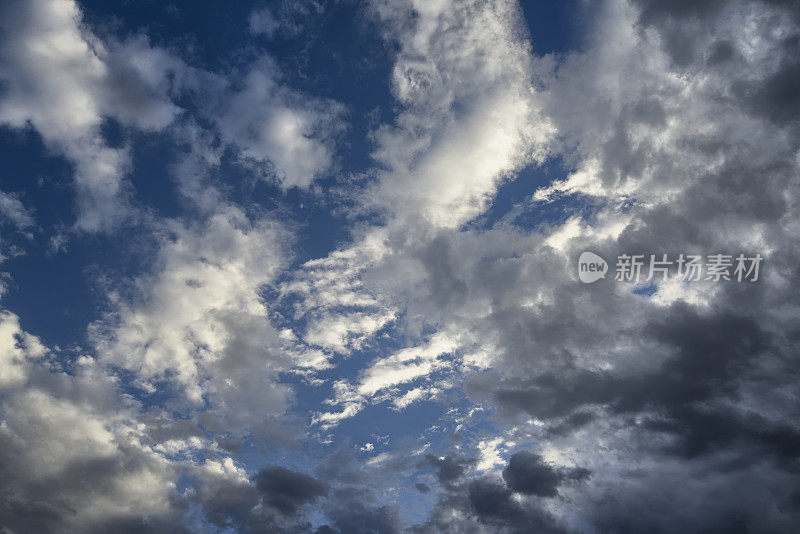 戏剧性的天空背景