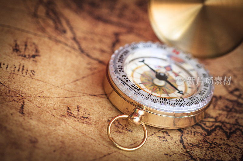 指南针onantique地图