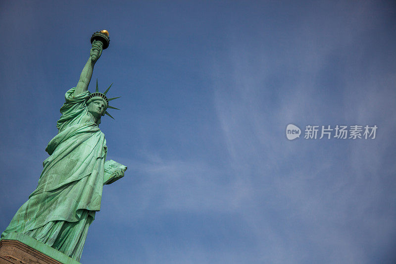 用拷贝空间对自由女神像的不同寻常的看法