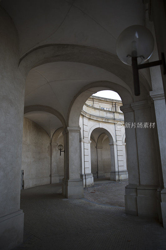 18世纪的柱廊