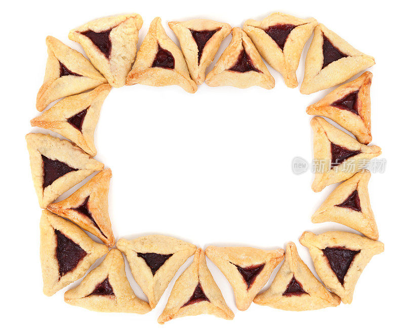 为普林节Hamentashen