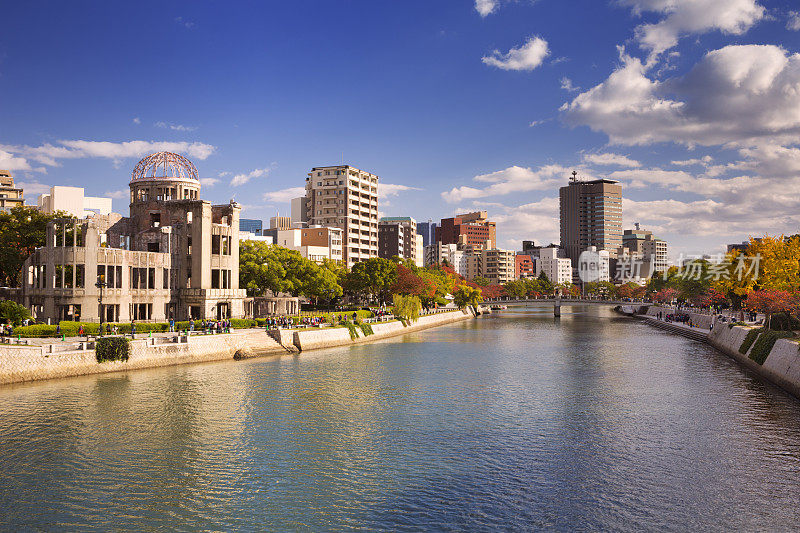 日本广岛的原子弹圆顶