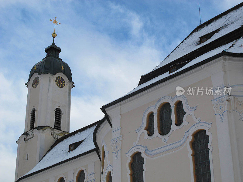 Wieskirche,巴伐利亚