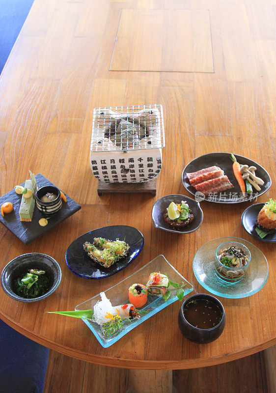 日本怀石料理吃饭