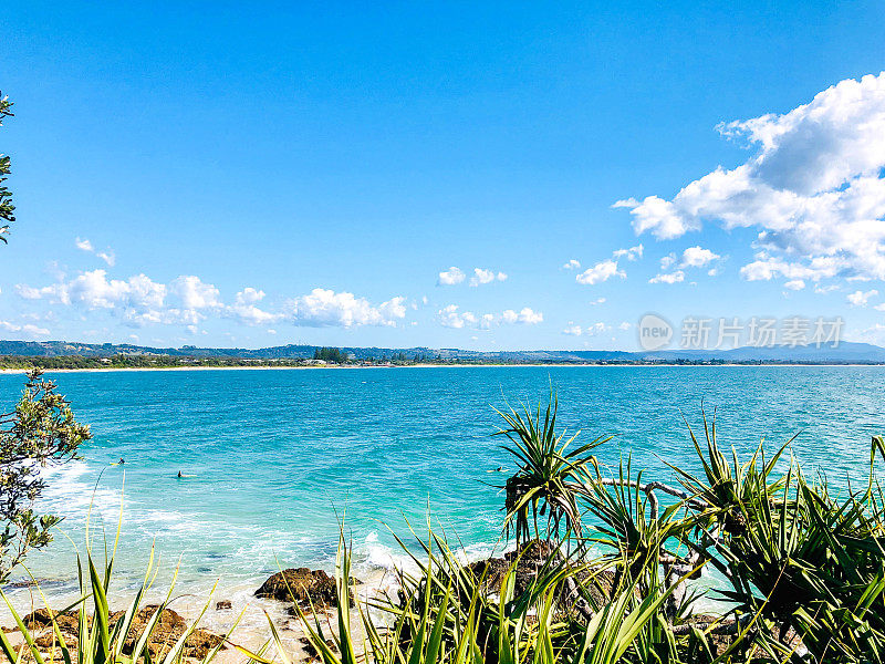 Wategos海滩风景