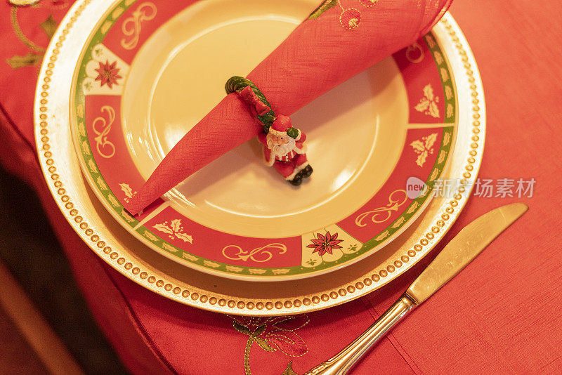 圣诞节装饰的一个房子的客厅