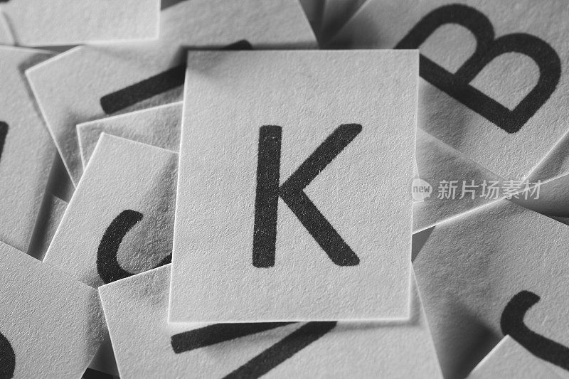 字母K