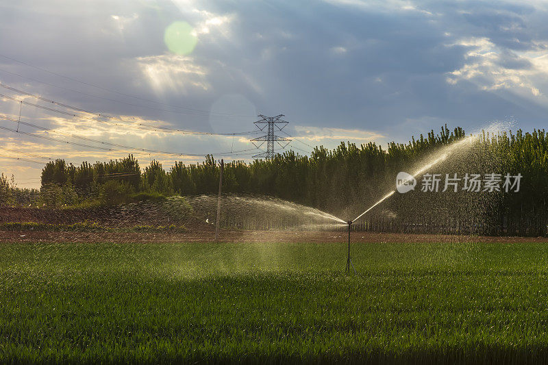节水设备是用来灌溉农田的