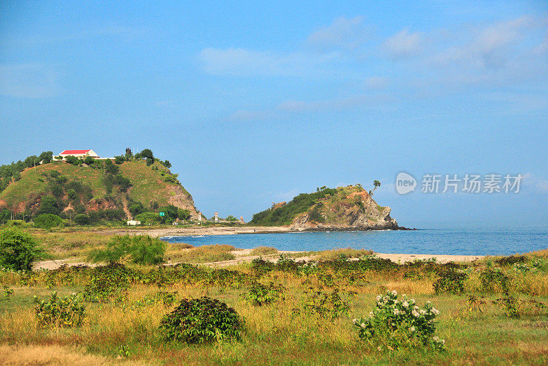 东帝汶的塔西托卢:美丽的海岸线