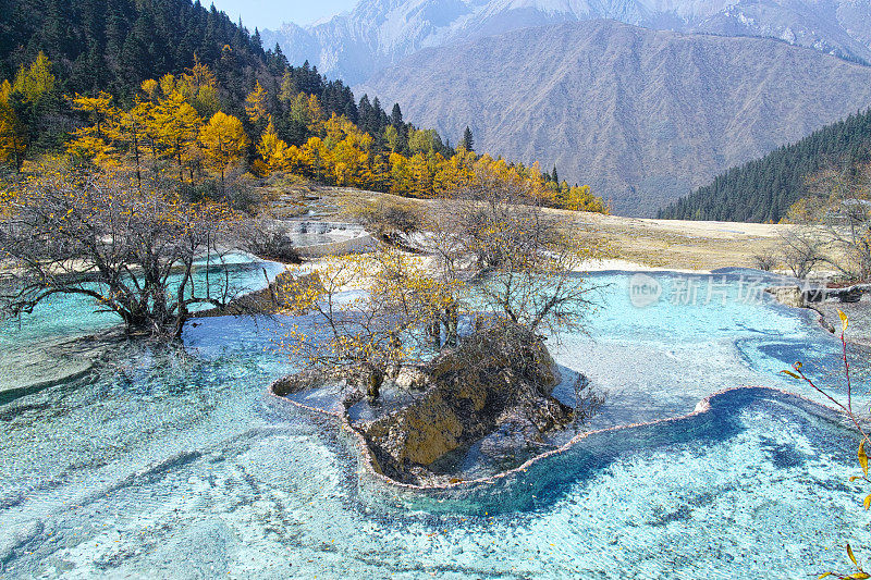 九寨沟的湖泊