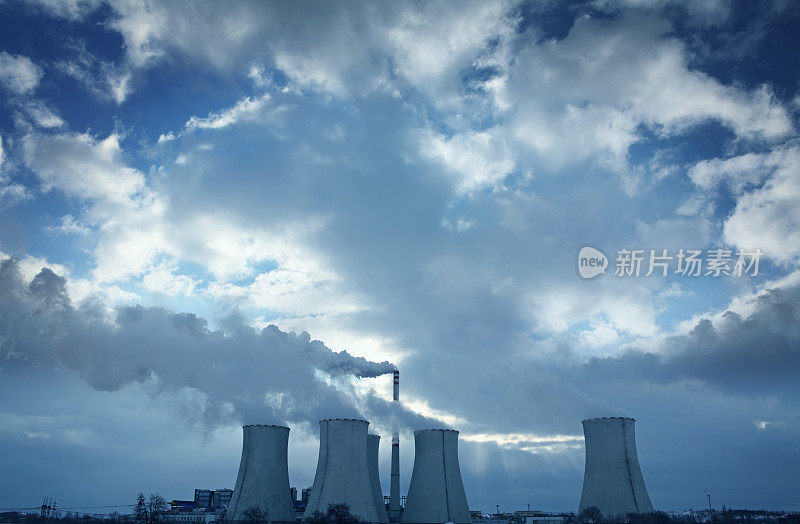 发电厂产生空气污染