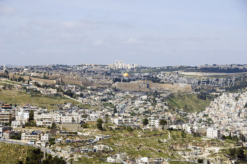 城市景观-以色列耶路撒冷