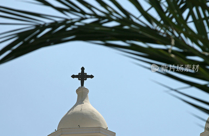 在科普特开罗的悬挂教堂