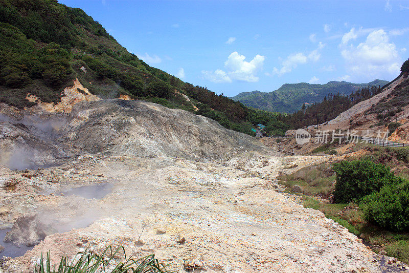 圣卢西亚活火山