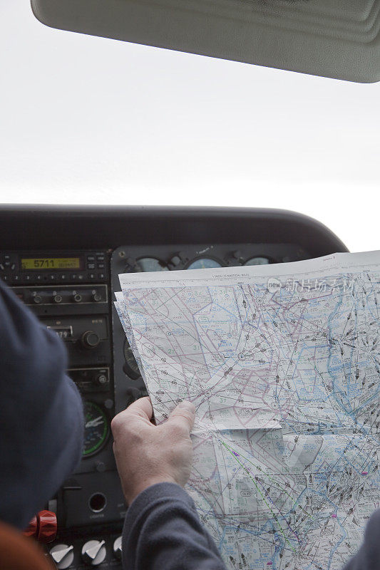 飞行导航-阅读空中地图