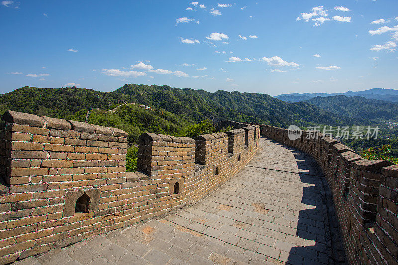 中国北京的长城