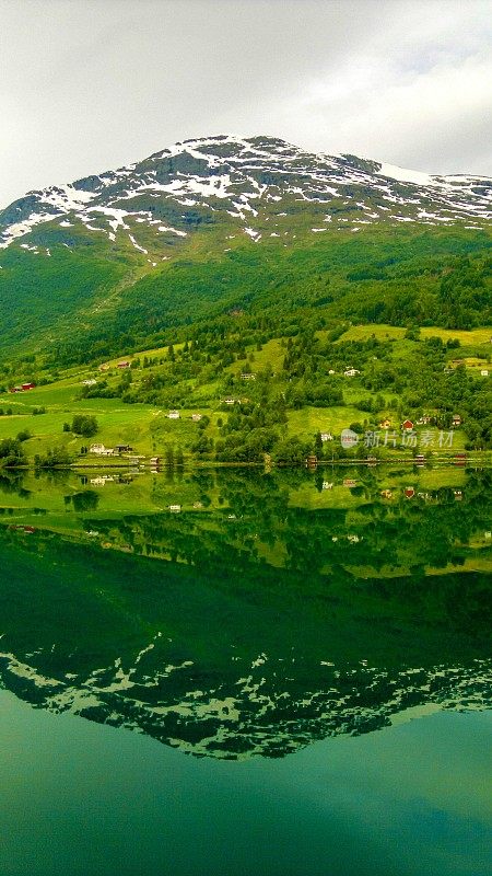 挪威海岸，奥尔登，挪威，斯堪的纳维亚半岛