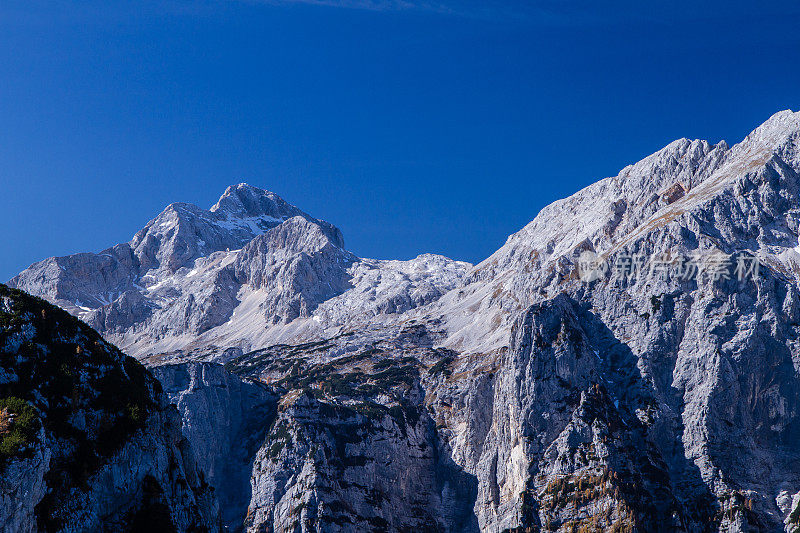 在阿尔卑斯山