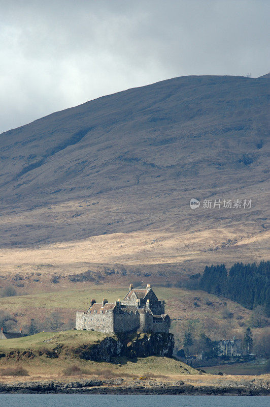 苏格兰高地的城堡