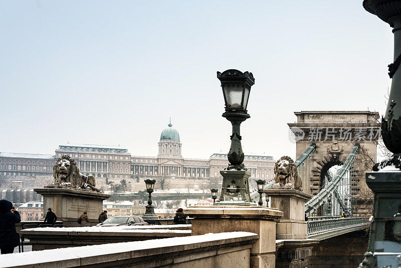 匈牙利布达佩斯——2018年1月16日:匈牙利布达佩斯历史悠久的皇宫