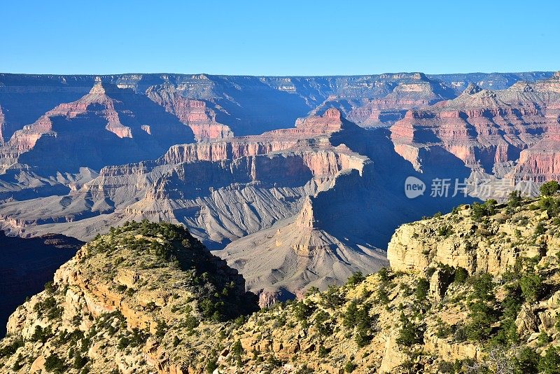 日落时分的西部大峡谷