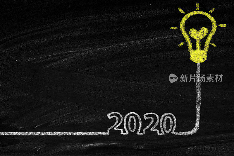 2020创意灵感概念、模板