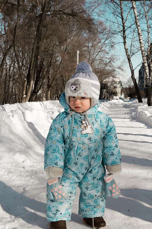 雪地里的第一步