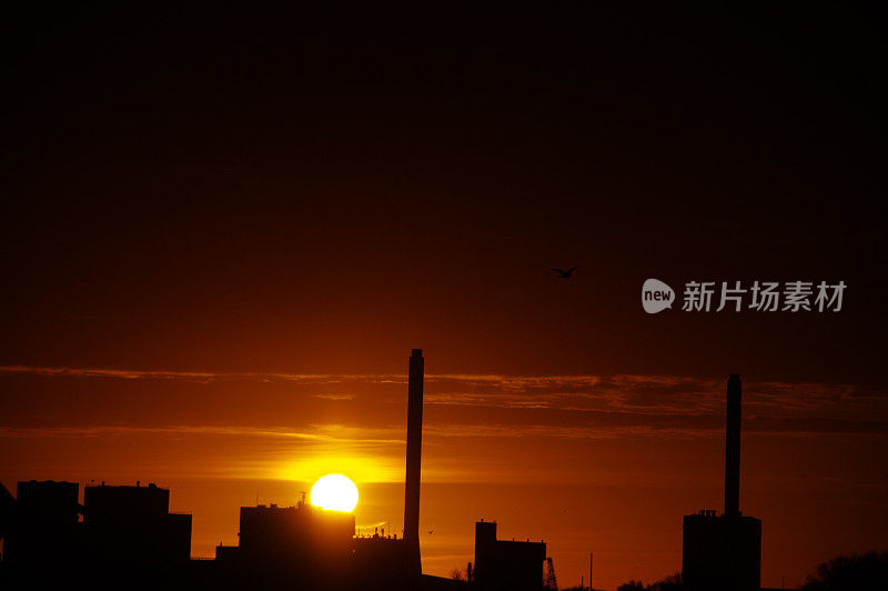 IJmuiden高炉的黎明