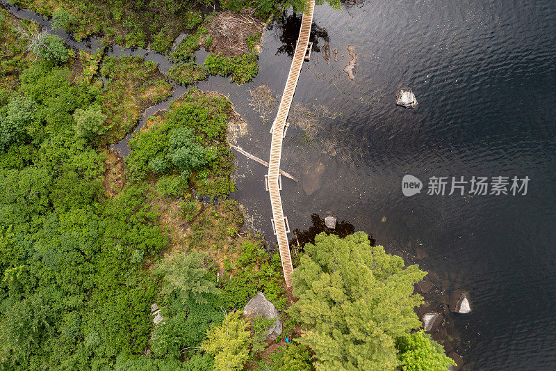 加拿大托伦斯马斯科卡湖169号公路上的哈代湖省级公园