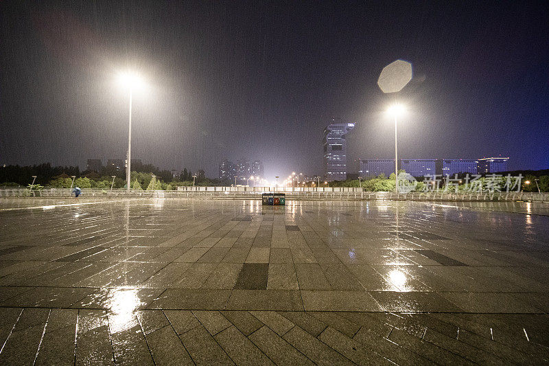 城市雨水广场