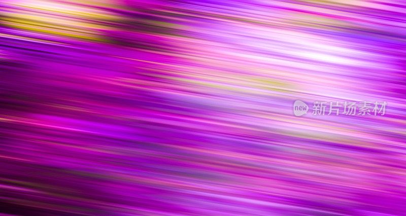 抽象彩色渐变紫色运动模糊线条霓虹色灯光尾迹背景