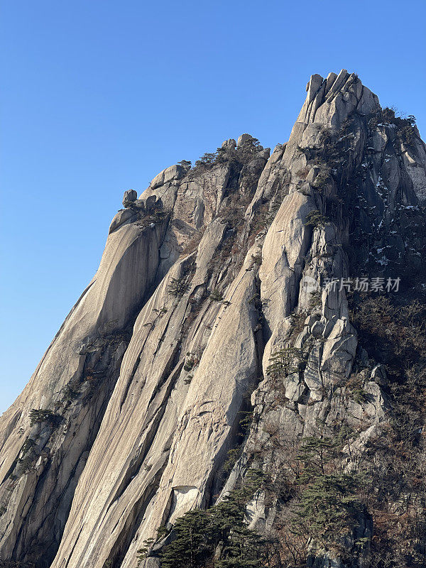 韩国的冬山