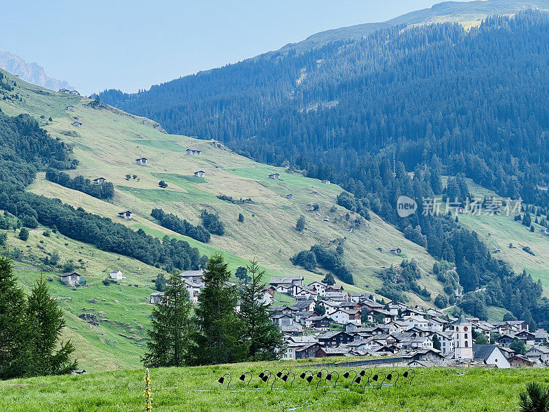 瓦尔斯，瑞士Graubünden的一个山村