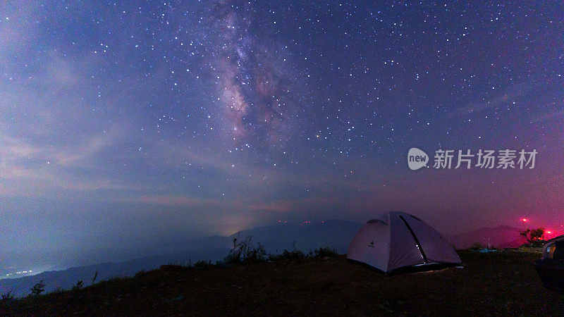 银河星空场景