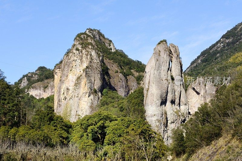 中国浙江省雁荡山