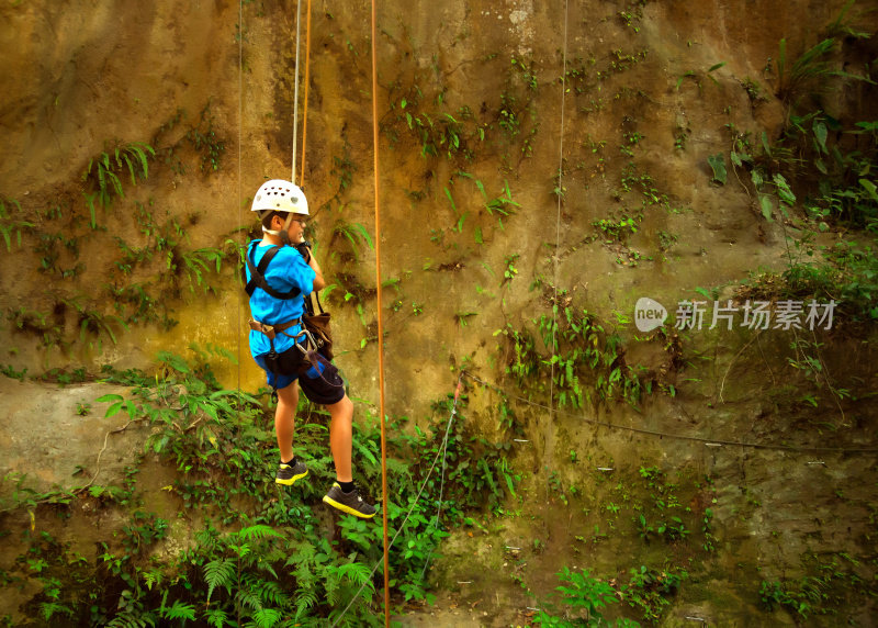 哥斯达黎加的滑降之旅