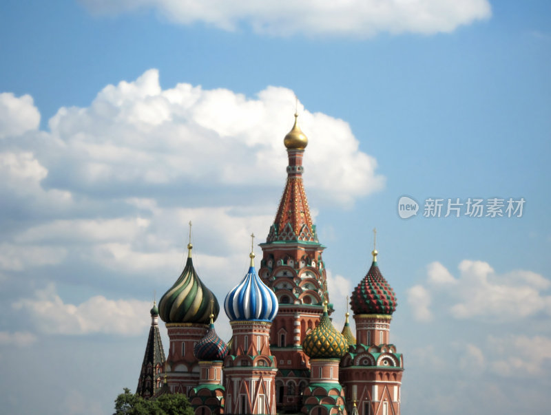 俄罗斯莫斯科圣巴西尔大教堂