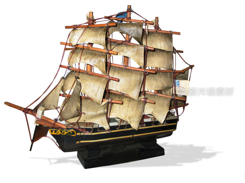 仿古海盗船模型