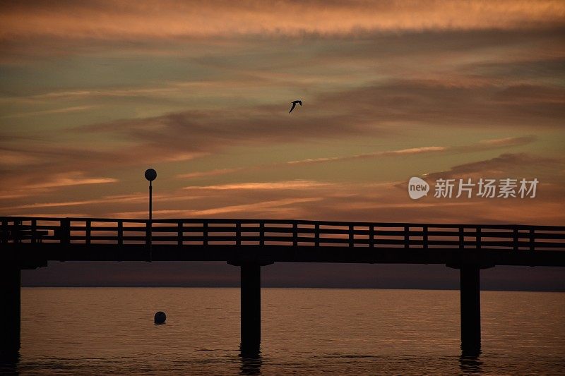 太阳在波罗的海落下