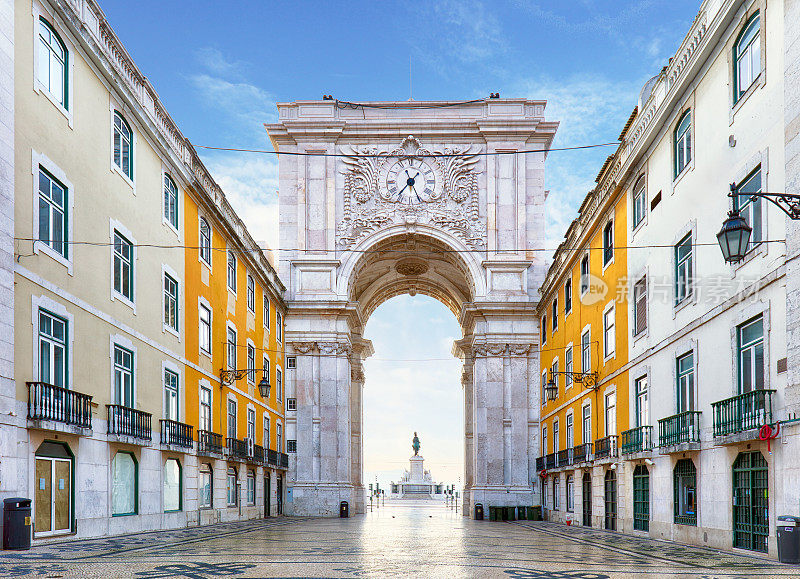 葡萄牙，里斯本，著名的拱门
