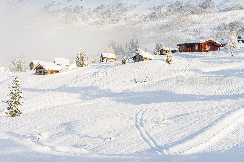 stryn滑雪中心旁边的小屋(挪威)