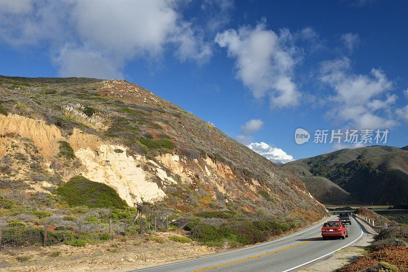 大苏尔海岸风景优美的1号公路