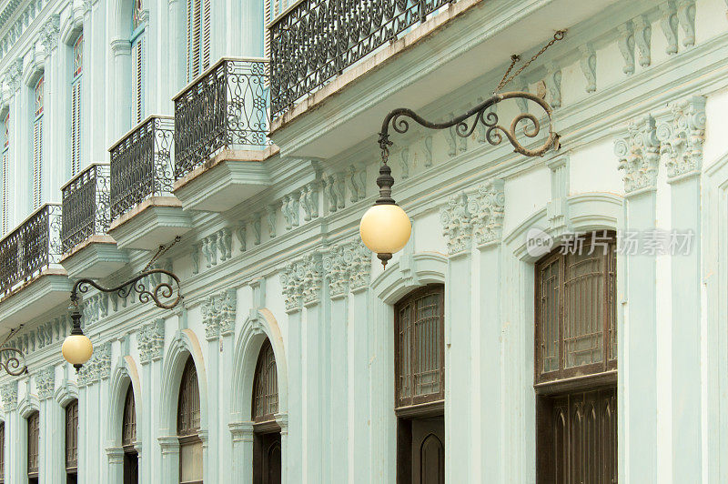 古巴哈瓦那的18世纪建筑