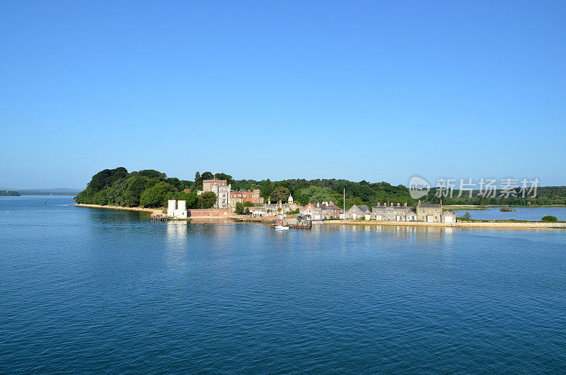 Brownsea岛泻湖